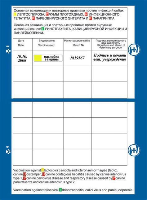 Купить ветеринарный паспорт задним числом