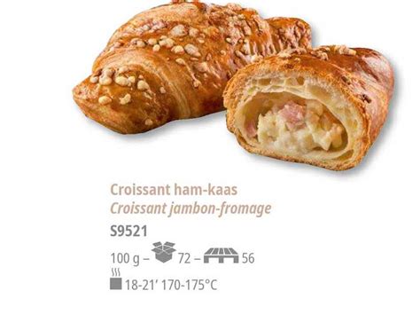 Croissant Ham Kaas Aanbieding Bij Bakkerij T Stoepje Folders Nl