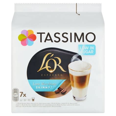 Tassimo L Or Latte Macchiato Skinny Coffee Pods Ocado