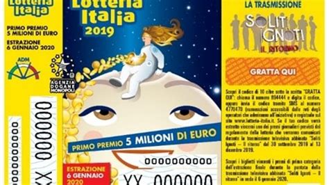 Estrazione Lotteria Italia I Biglietti Vincenti L Elenco