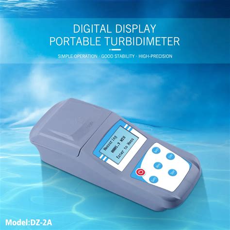 Microcomputer Handheld Portable Turbidity Meter Digital Water Quality