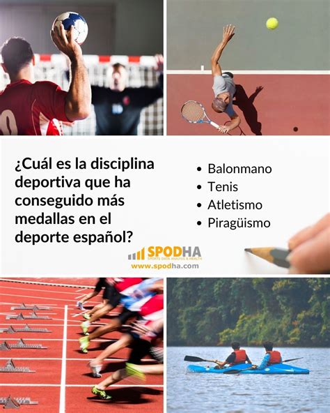 Sabes cuál es la disciplina deportiva que ha conseguido más medallas