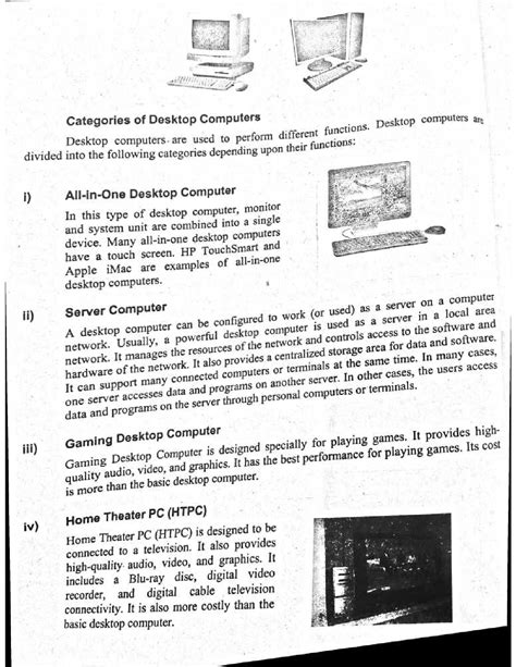 SOLUTION: Types of personal computer - Studypool