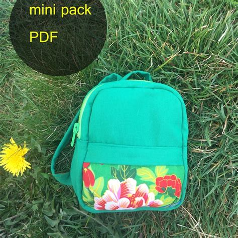 Backpack Sewing Pattern Etsy