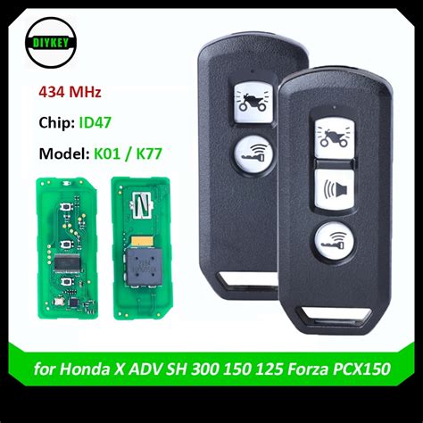 Diykey Remote Car Key Mhz Id For Honda X Adv Sh Forza