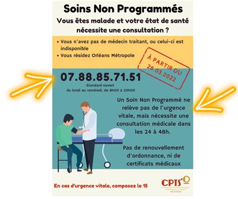 Info Soins Non Programmés Mission Locale De Lorléanais