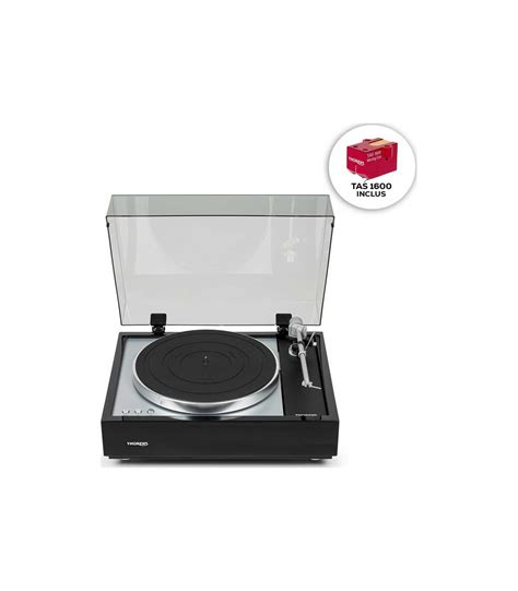 Platine Vinyle Entrainement Par Courroie Cellule Thorens Td Noir