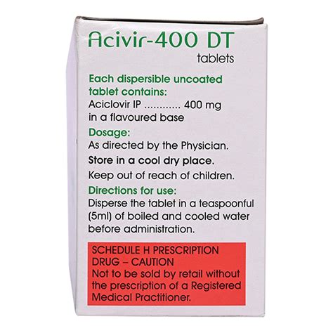 Buy Acivir Dt Tablet S Online At Upto Off Netmeds