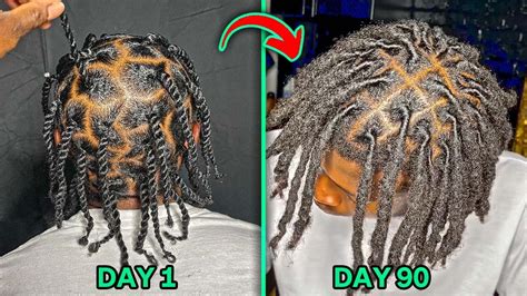 How To Start Dreadlocks With Two Strand Twists Youtube