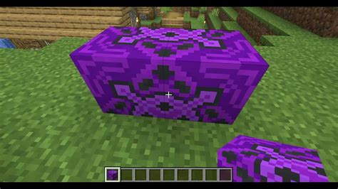 How To Create Purple Glazed Terracotta In Minecraft Youtube