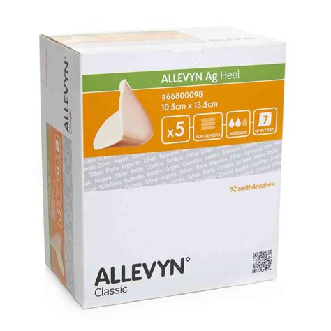 Buy Allevyn Ag Heel Silver Wound Dressing S Dock Pharmacy