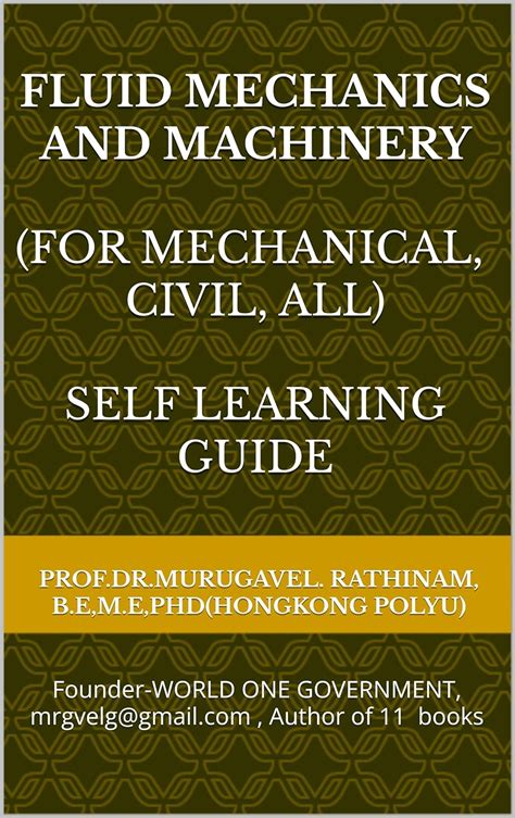 Fluid Mechanics And Machineryfor Mechanicalcivilall Ebook