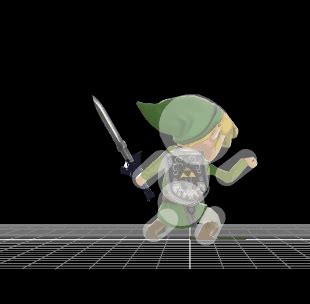 Toon Link SSB4 Hitboxes SmashWiki The Super Smash Bros Wiki