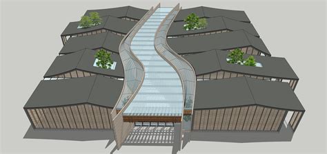 Architecture - Visitor Center Design 3D model | CGTrader