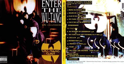 Looking For The Font Or Fonts Used For The Tracklist On Wu Tang Clans