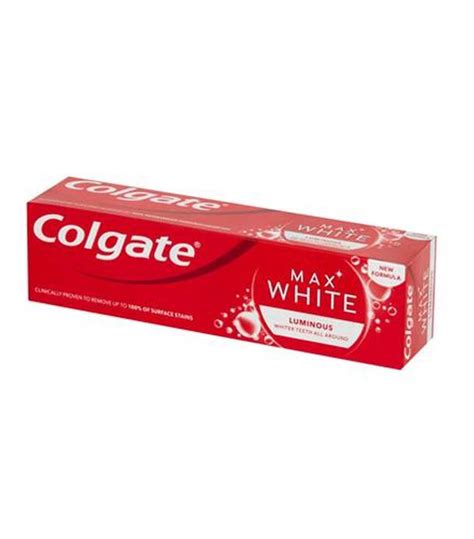 COLGATE MAX WHITE LUMINOUS Pasta do zębów 75 ml cena opinie