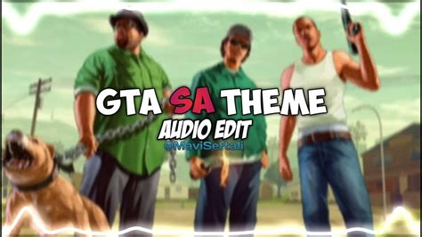 Gta San Andreas Theme Song Remix Rocktar Games Edit Audio Youtube