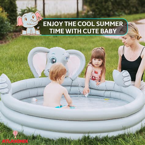 Inflatable Elephant Kiddie Pool – Atlasonix