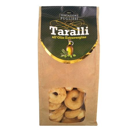 Tentazioni Pugliesi Taralli Cu Ulei Extravergin De Masline 250 Gr Duty