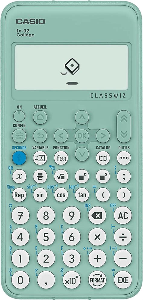 CALCULATRICE SCIENTIFIQUE CASIO FX 92 COLLEGE CLASSWIZ