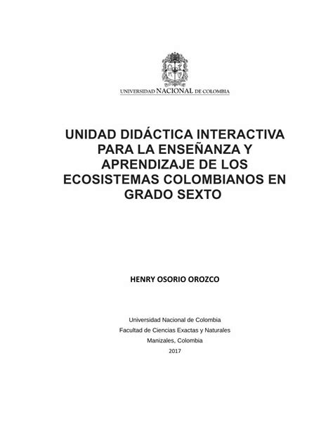 Pdf Unidad Did Ctica Interactiva Para La Pdf Fileof Santa Rosa De