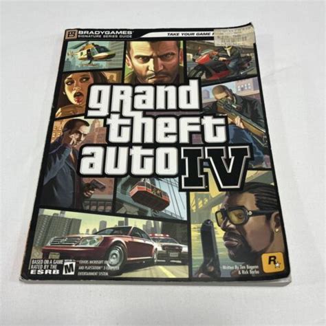 Grand Theft Auto IV BradyGames Official Strategy Guide 2008 Paperback