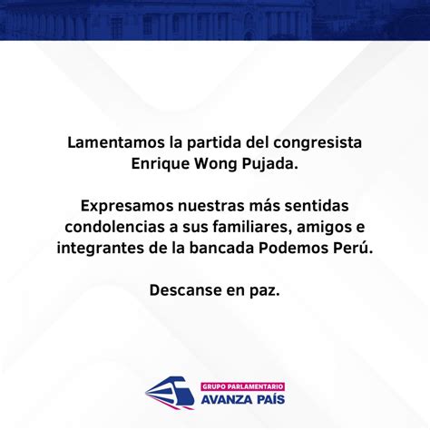 Murió Enrique Wong a los 83 años políticos lamentan la partida del