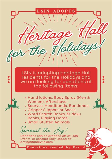 Heritage Hall for the Holidays! | Loudoun Senior Interest Network