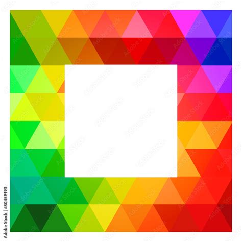 Square Color Palette Guide Spectrum Vector Stock Vector | Adobe Stock