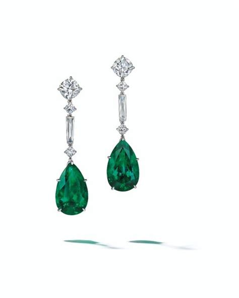 Emerald And Diamond Earrings Cartier Jewelry Earrings Christie S