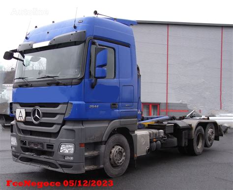 Mercedes Benz ACTROS 2544 Abrollkipper Kaufen Frankreich HUTTENHEIM