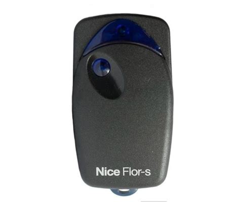 Flor S Flo1R S Trasmettitore A 1 Canale 433 92 Mhz Rolling Code Nice