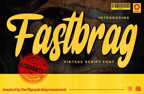 Fastbrag Vintage Script Fonts Konstantine Studio