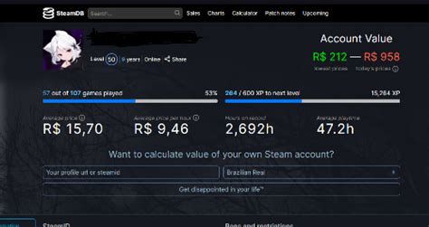 Conta Steam LV 50 76 Jogos Pagos Steam GGMAX