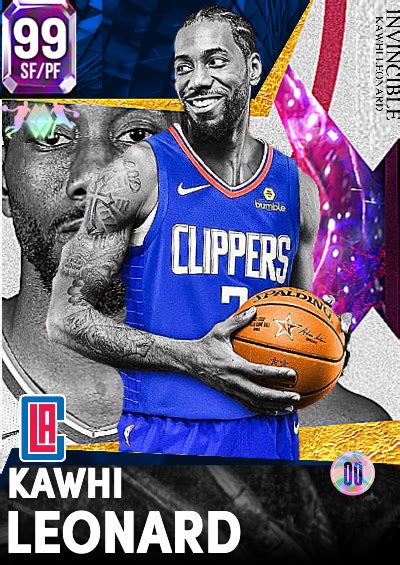 NBA 2K21 2KDB Custom Card Kawhi The Klaw Leonard