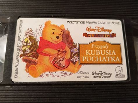 VHS Przygody Kubusia Puchatka Warszawa Kup Teraz Na Allegro Lokalnie