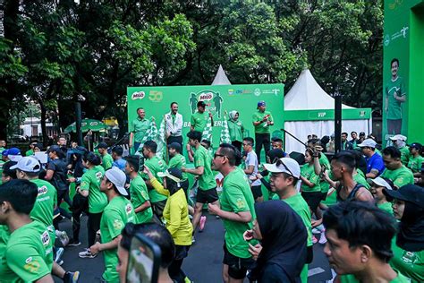 Nestle Milo Ajak Ribuan Warga Ikuti Road To Milo Activ Indonesia Race