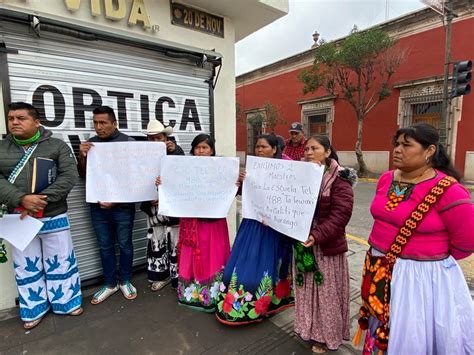 Setel no atiende a población indígena padres de familia se manifiestan