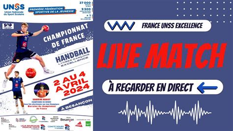 Championnat de France Excellence Handball Masculin Lycée Emile Zola