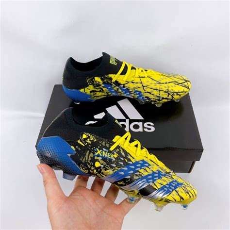 Jual Sepatu Bola Adidas Predator Freak Low Bright Yellow Silver