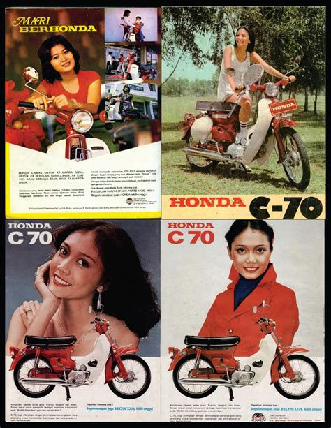 Honda C 70 Mobil Periklanan Motor