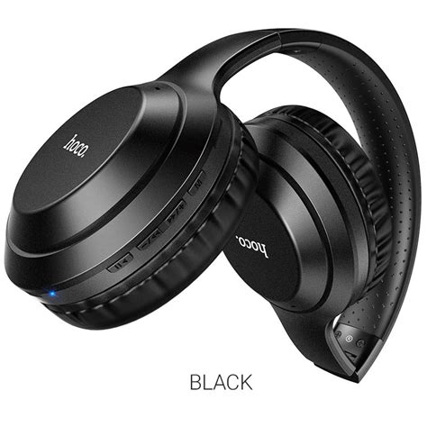 Buy Headphones W30 Fun Move Wireless Wired Black HOCO Online Shop