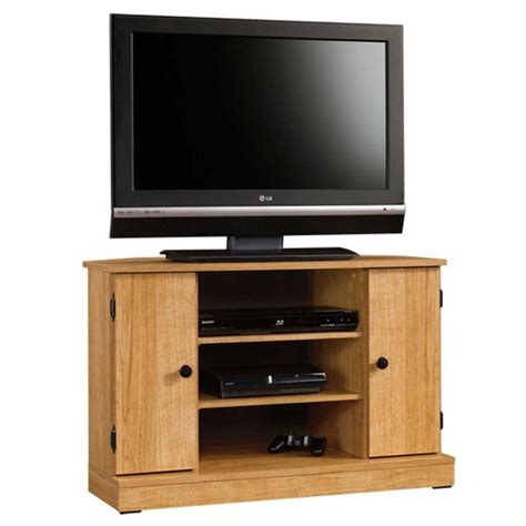 Sauder Beginnings Highland Oak Storage Entertainment Center