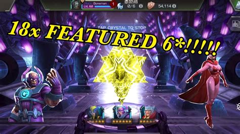 18xnew Featured Crystal Opening Marvel Contest Of Champions Youtube