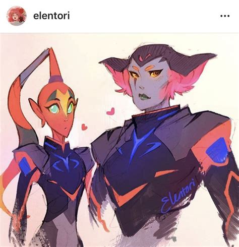 Zethrid And Ezor By Elentori Voltron