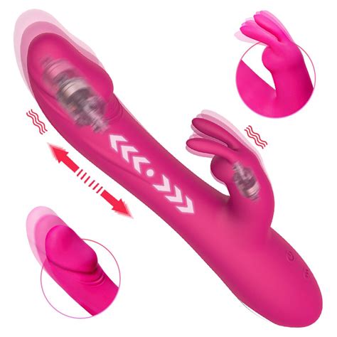 Conejo Vibrador Telesc Pico Para Mujer Consolador Masturbaci N