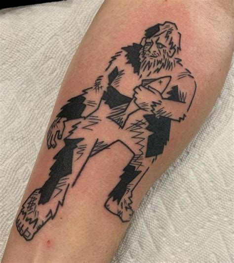 Unique Bigfoot Tattoos You Can Copy Xuzinuo Page