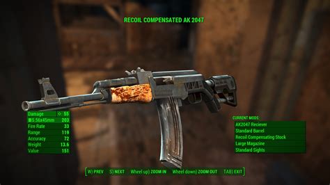 The Ak Standalone Assault Rifle At Fallout Nexus Mods And