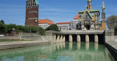 Mathildenhöhe in Darmstadt ist Unesco Weltkulturerbe