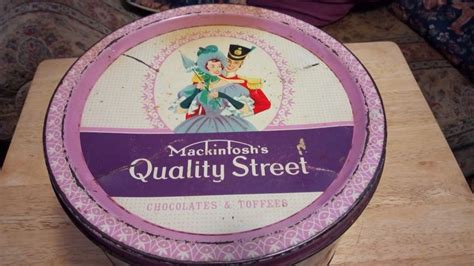 Quality street Mackintosh tin 1950 | Quality streets chocolates ...